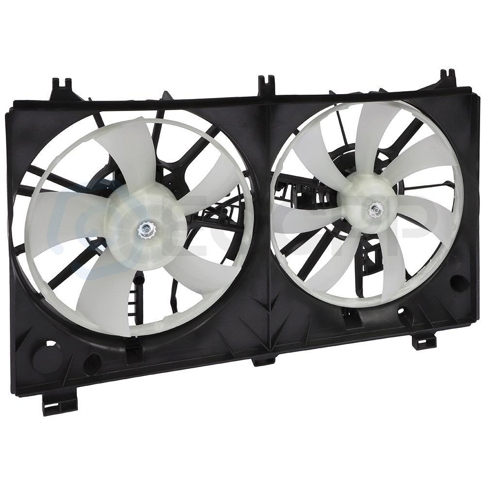 Electric AC Condenser Cooling Fan Kit For 2014 Lexus IS250 6B93BC-57