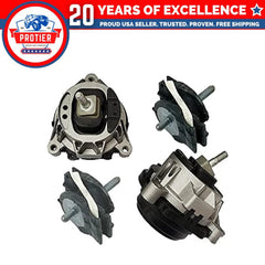 Motor & Trans Mount 4PCS Set Compatible for BMW 428i/ 428i Gran Coupe/ 6B93BC-57