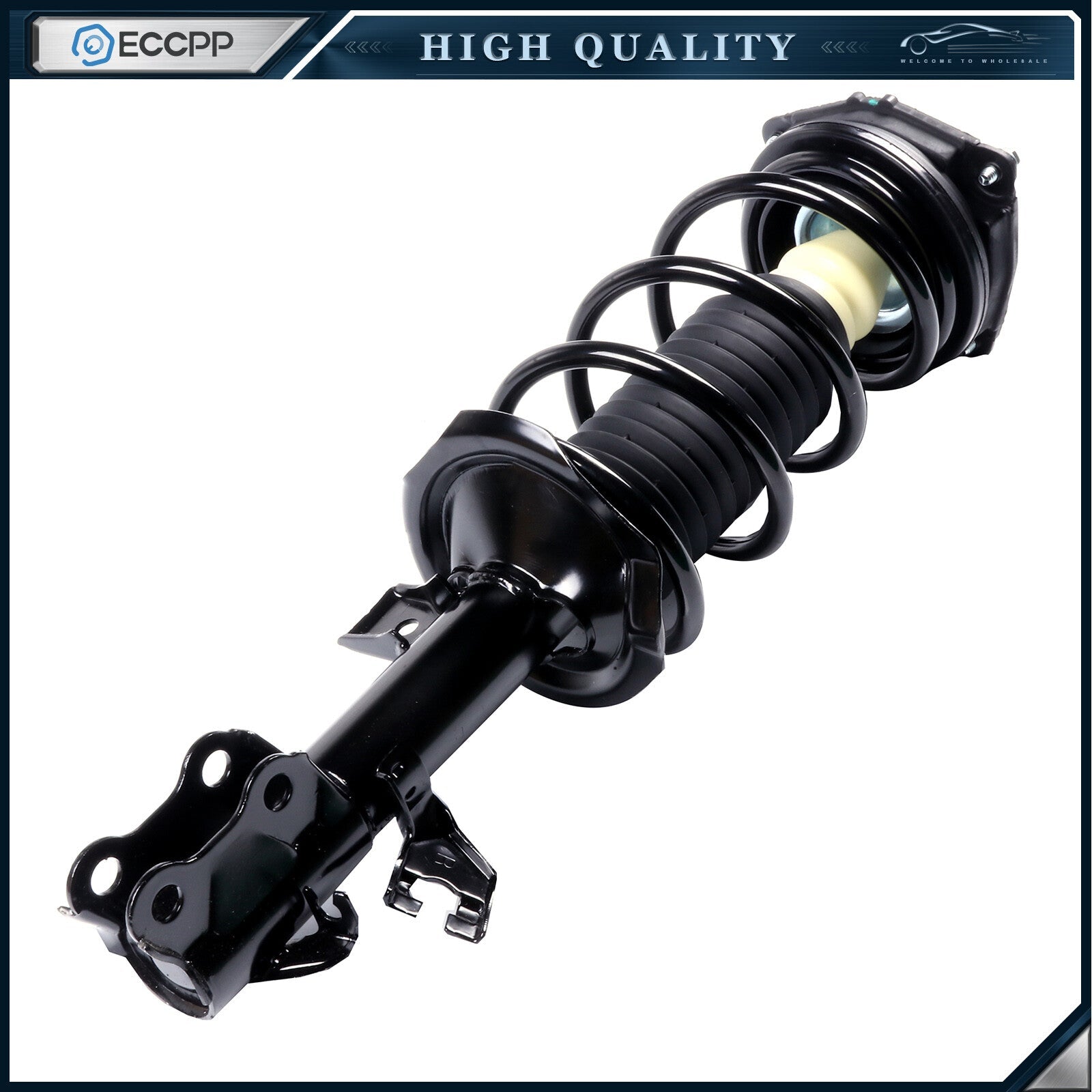 For 2007-12 Nissan Versa 4pcs F & R Complete Struts Assembly Shock Absorbers Kit 6B93BC-57