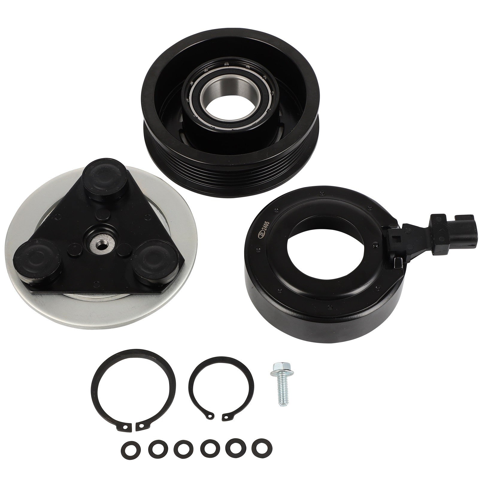 AC A/C Compressor Clutch Kits For Ford Escape Transit Connect 1.6L 2014-2016 6B93BC-57