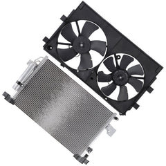 Electric AC Condenser Cooling Fan Kit For 2008-2013 2014 2015 Mitsubishi Lancer 6B93BC-57