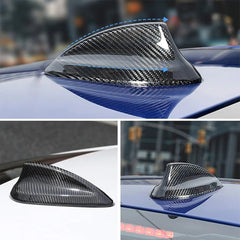 Antenna Cap Cover Carbon Fiber Fit BMW M3 M4 M2 F30 F32 G30 F34 Roof Shark Fin 6B93BC-57