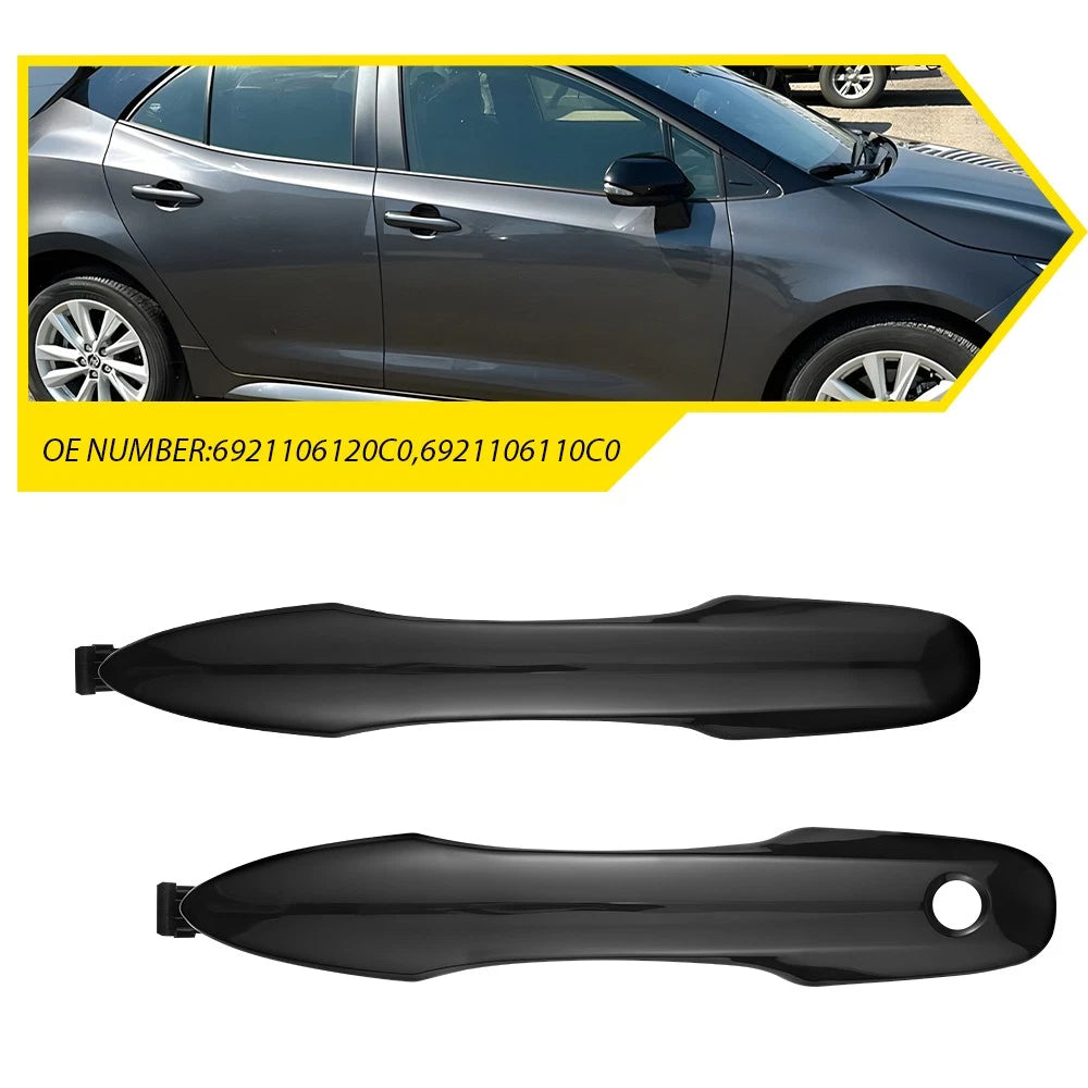 2X Car Exterior Outside Outer Door Handle For Toyota Camry/Avalon/Corolla/Prius 6B93BC-57