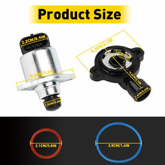 For GMC Cadillac Chevrolet Throttle Position Sensor + Idle Air Control Valve Set