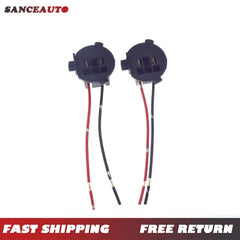 2PC H7 Headlight Bulb Socket Retainer Holder Adapters For Hyundai Veloster 12-18 6B93BC-57