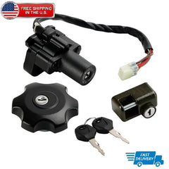 For 1996-2024 Suzuki DR650SE DR650S Igntiton Swtich Fuel Gas Tank Cap Lock Set