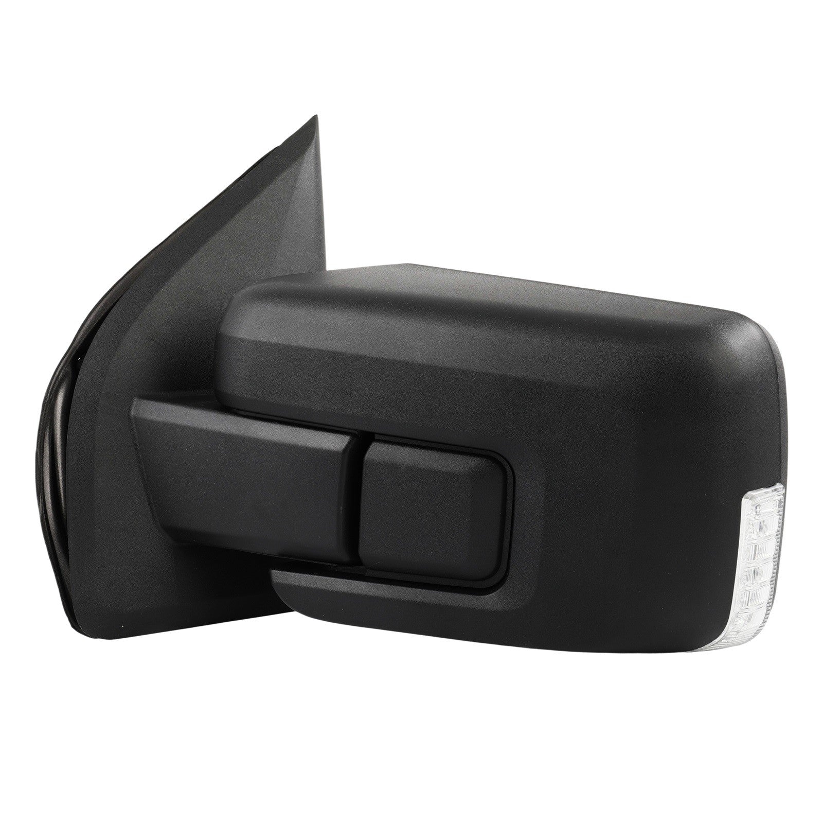For 21-24 Ford F150 Front Door Left Driver Side Rear View Mirror BSL Heated 6B93BC-57