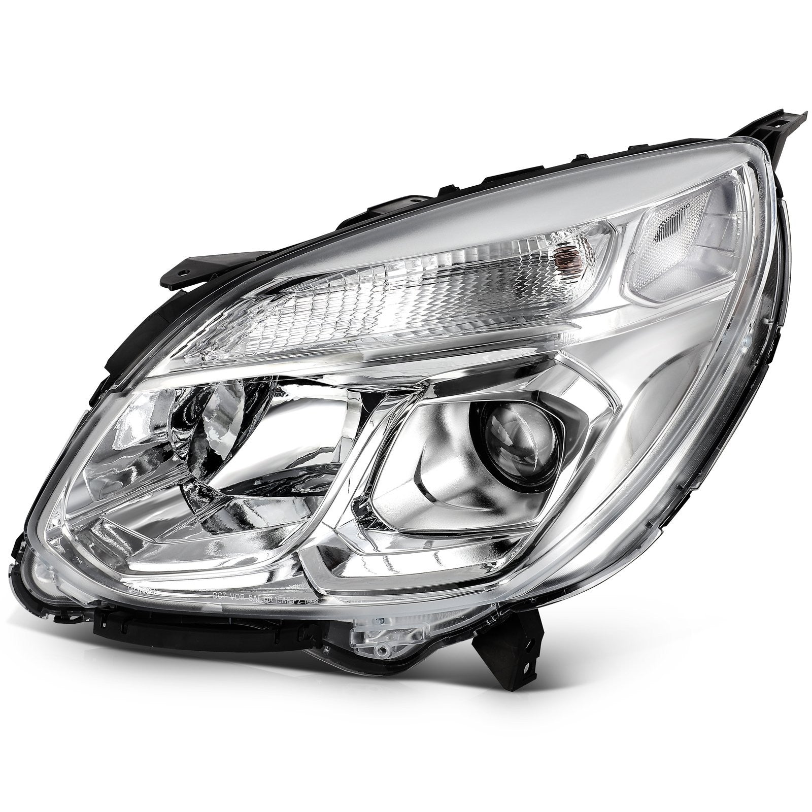 ECCPP Headlights Assembly For Chevrolet Equinox 2.4L 3.6L 2016-2017 Pair Chrome 6B93BC-57