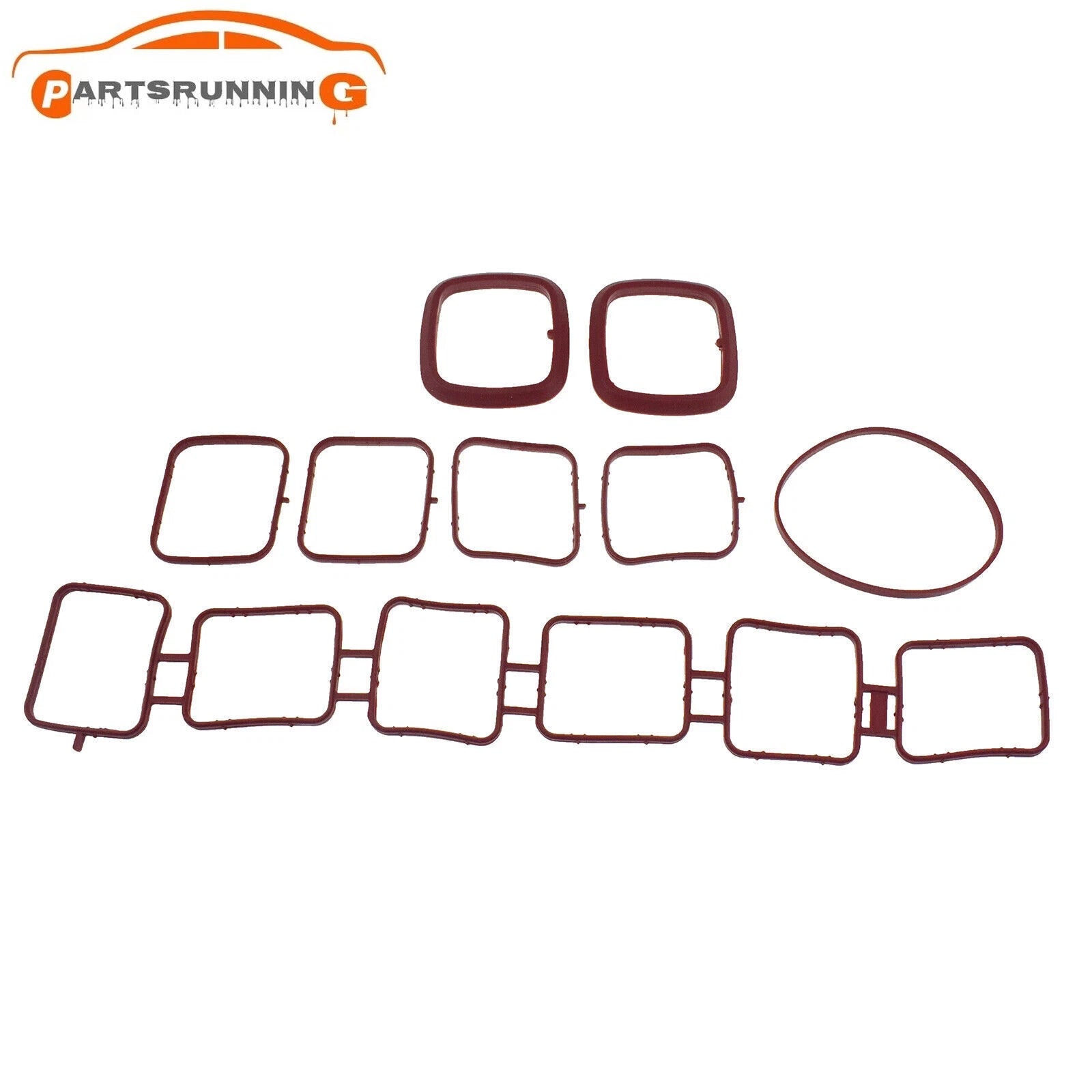 7PCS Intake Manifold Gasket Kit For Audi Q7 Porsche Skoda VW CC 3.6L 03H133237G 6B93BC-57