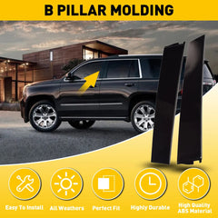 RH LH Door Applique B Pillar For Trim Chevy Tahoe GMC Yukon Suburban 2015-2020 A 6B93BC-57