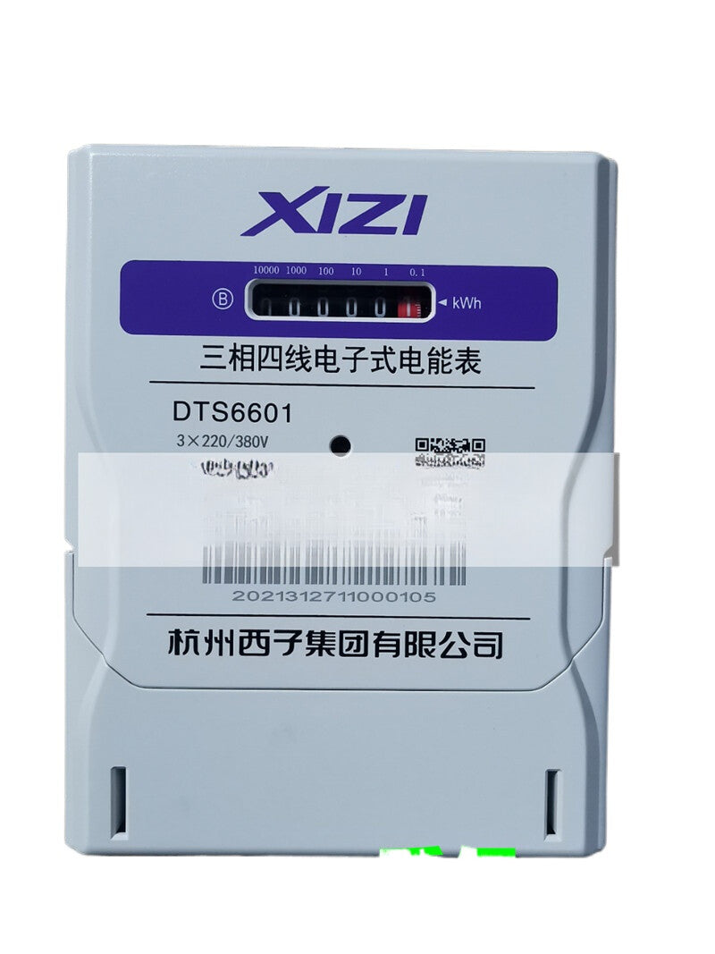 1PC DTS6601 Three phase Four wire Electronic Meter 1.5-6, 5-40A, 20-100A