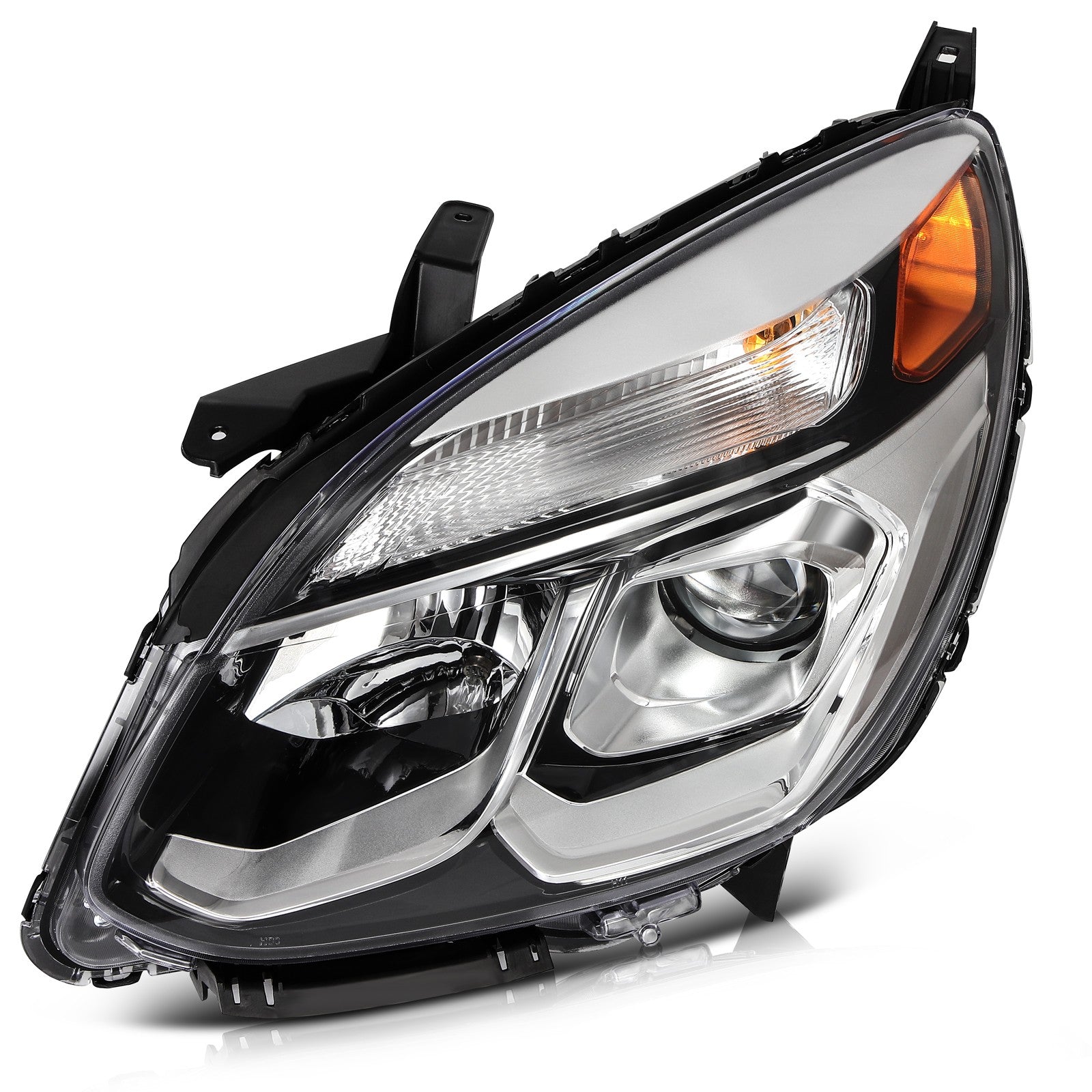 Headlight Assembly LH+RH For 2016-2017 Chevy Equinox LT LS LTZ Chrome Housing 6B93BC-57