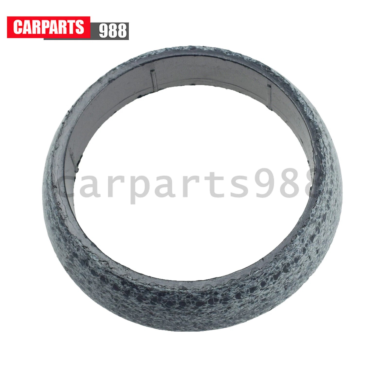 Set of 2 2.5'' Donut Style Graphite Gasket For Muffler Exhaust Pipe To Manifold 6B93BC-57