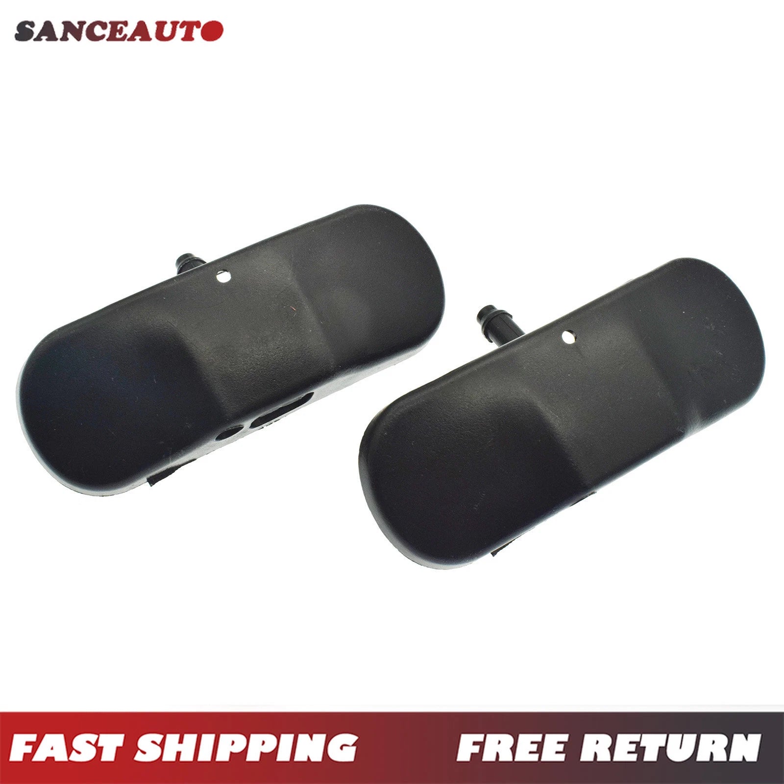 Windshield Washer Spray Nozzles For VW Jetta Golf Rabbit Passat 1T09559859B9 6B93BC-57