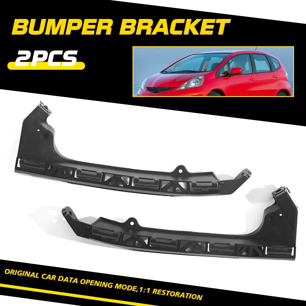 2PCS For Honda Fit 2009-2014 Front LH RH Side Bumper Support Retainer Bracket EA 6B93BC-57
