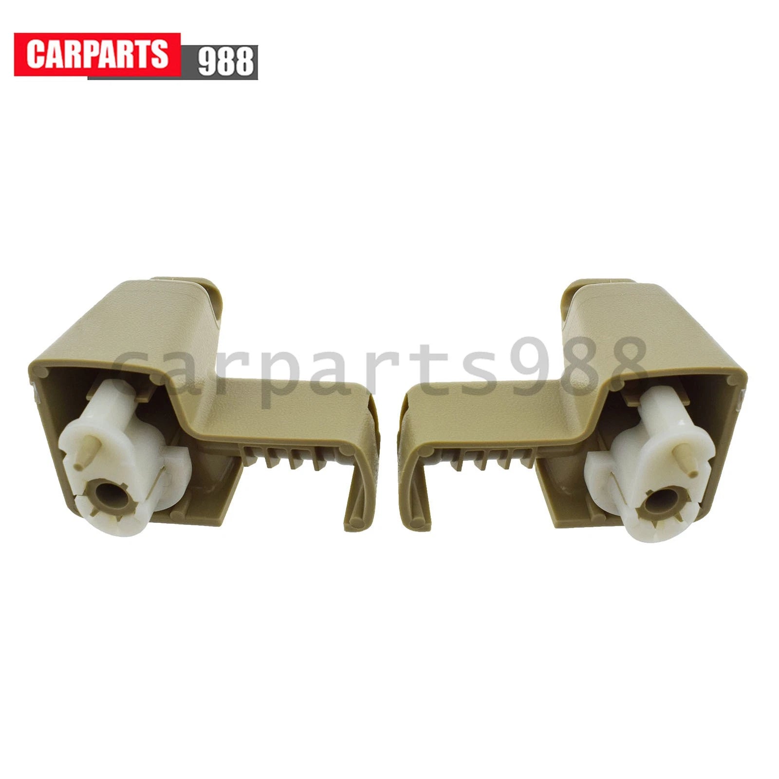 Left Right Sun Visor Retainer Clip Beige For Land Rover Range Rover L322 2003-12 6B93BC-57