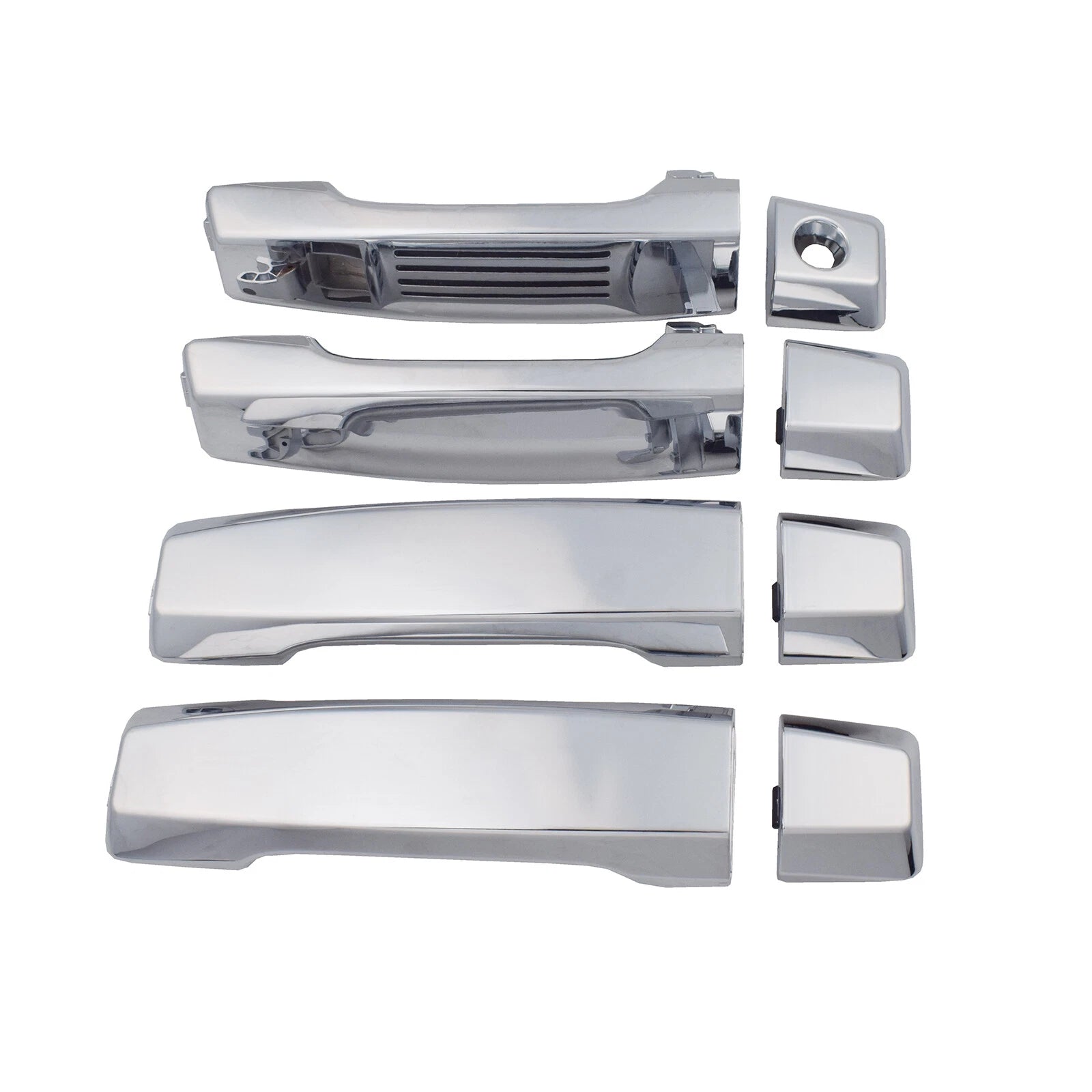 Front Rear LH RH Exterior Chrome Door Handle For 04-15 Nissan Titan Armada 04-10 6B93BC-57