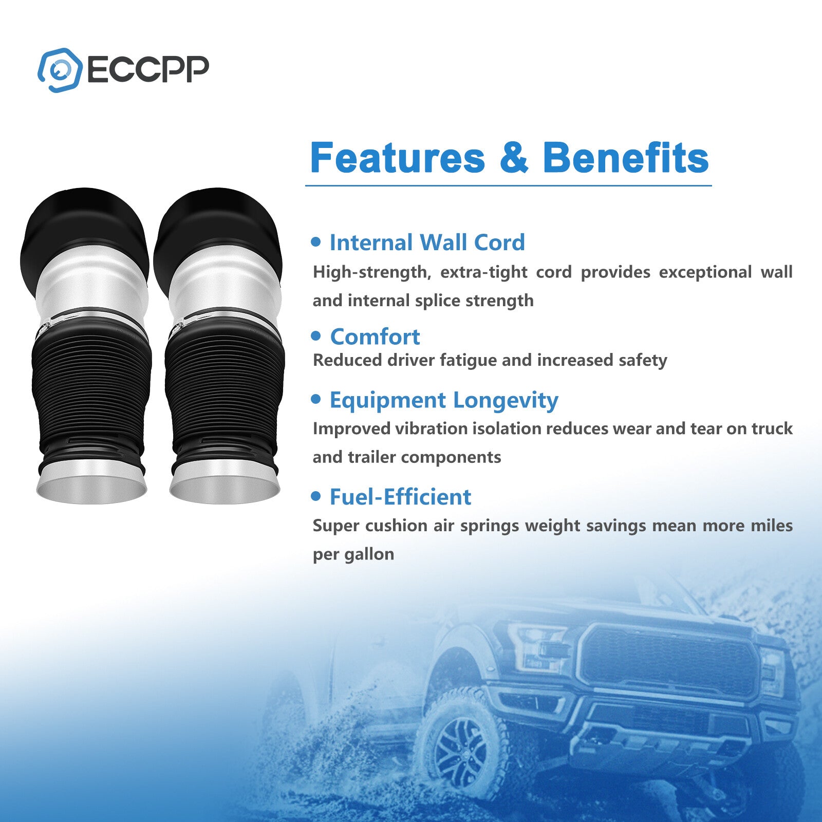 Pair Front Air Suspension Spring Bags For Mercedes W221 S400 S550 CL500 S63 RWD 6B93BC-57