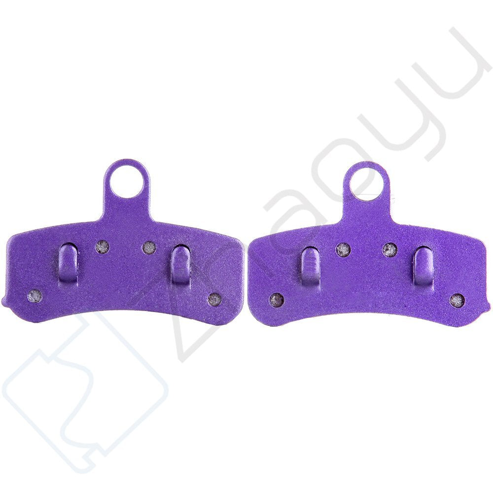 1 Pair Brake Pads Front For Harley-Davidson FXCWC Rocker C 2008-11 Carbon Fiber 6B93BC-57