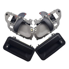 4PCS Exterior Inside Door Handle Front Driver & Passenger for Chevy Suburban GMC 6B93BC-57