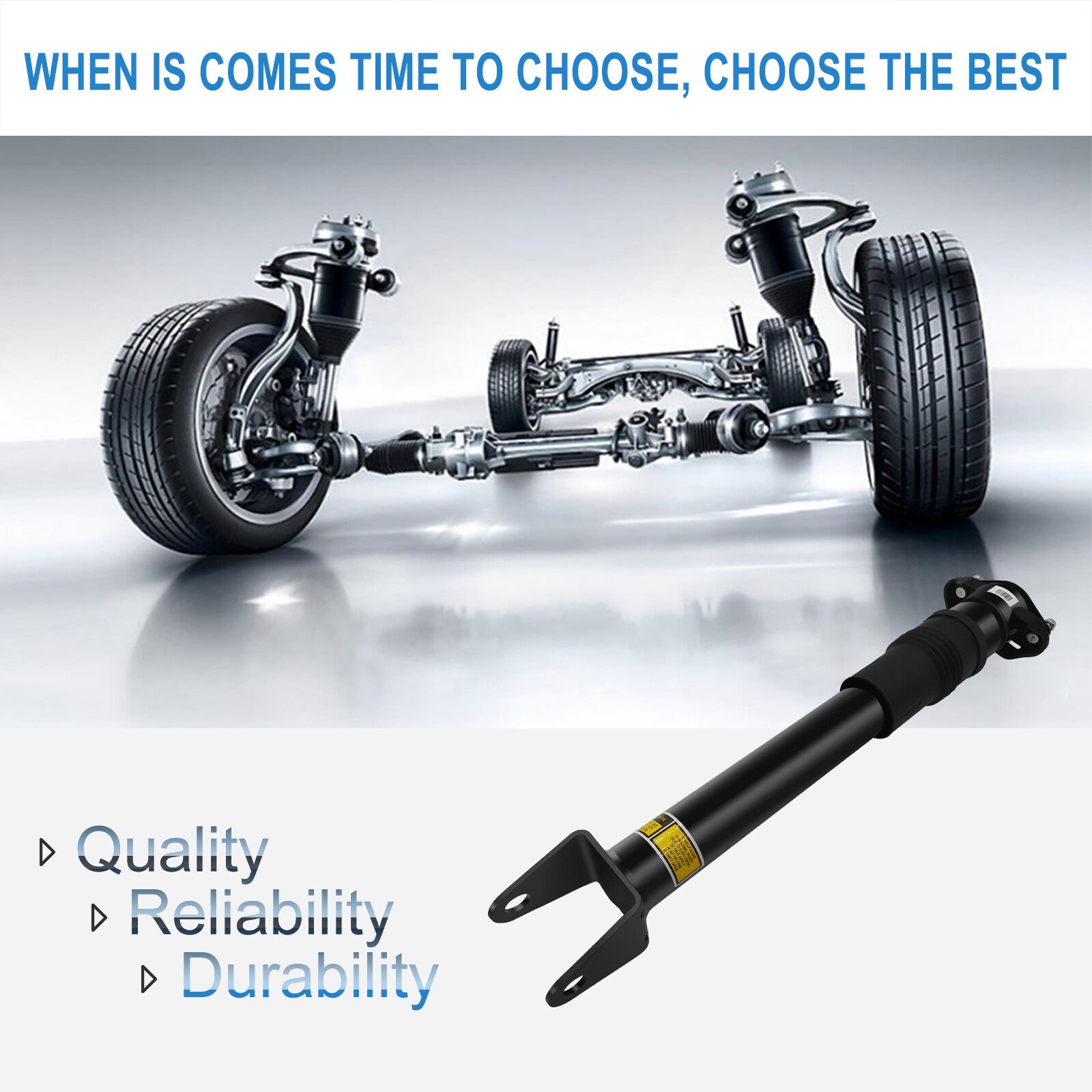 Rear Air Suspension Shocks For Mercedes W251 R350 R500 R320 R63 w/o ADS 06-2013 6B93BC-57