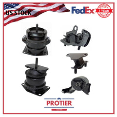 Engine & Trans Mount Set 5PCS for Acura TI Passenger Car Cl V6 3.2l 3210cc 2001 6B93BC-57