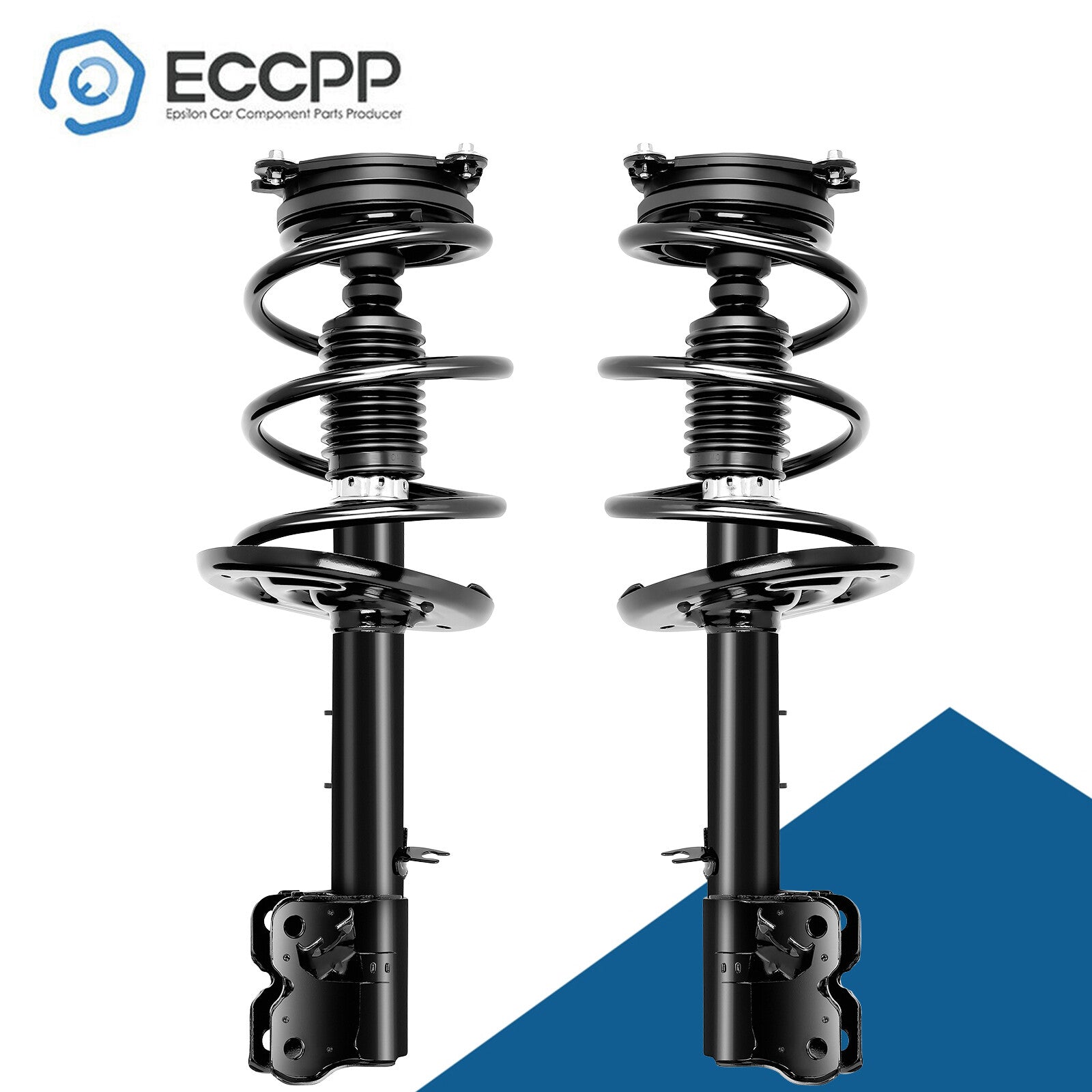 2PCS Front Complete Shocks Struts Spring Set For Nissan Quest Van 2011 2012-2017 6B93BC-57