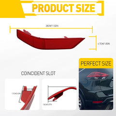 2PCS Rear Bumper Reflector Set Red Lens For 2017-2020 Nissan Rogue LH RH Side EA 6B93BC-57