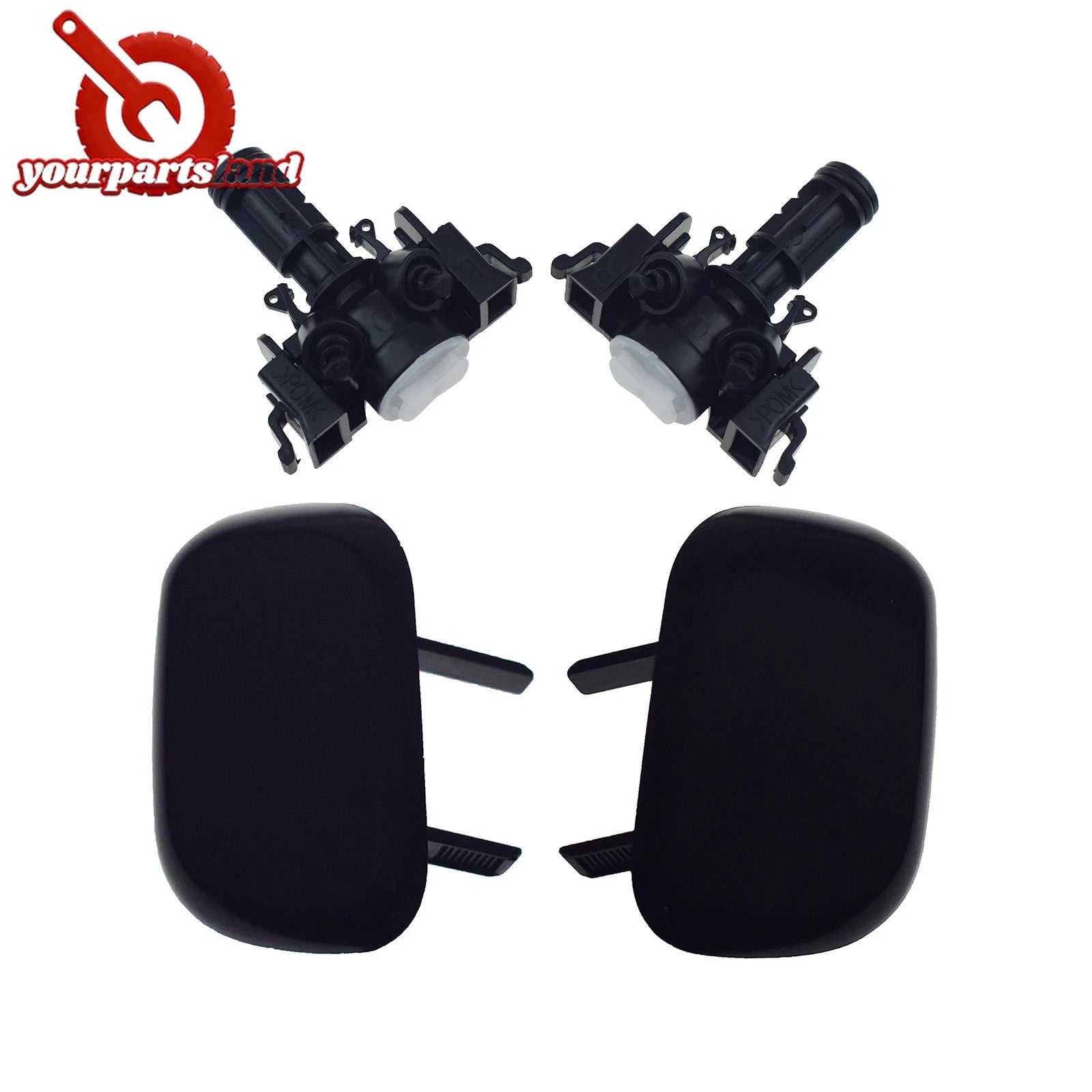 Headlight Washer Nozzle Sprayer Jet Cover Cap For Hyundai Tucson TL 2015-2017 6B93BC-57