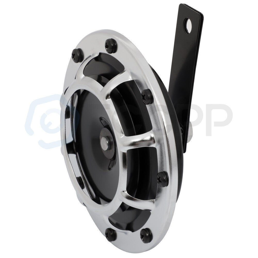 12V 125 mm White Grill-Mount Car Horns Universal For Car SUV Truck Yacht 6B93BC-57