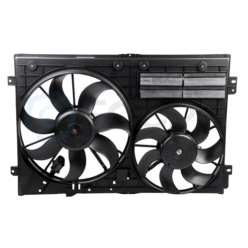 Fit for 2013-2014 Volkswagen Beetle 2.5L Cooling Fan & Radiator Kit 6B93BC-57