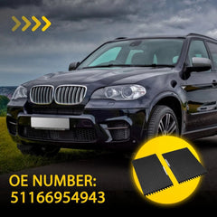 For 2007-2014 BMW X5 X6 E70 E71 2PC Console Cup Holder Roller Blind Cover Tray A 6B93BC-57