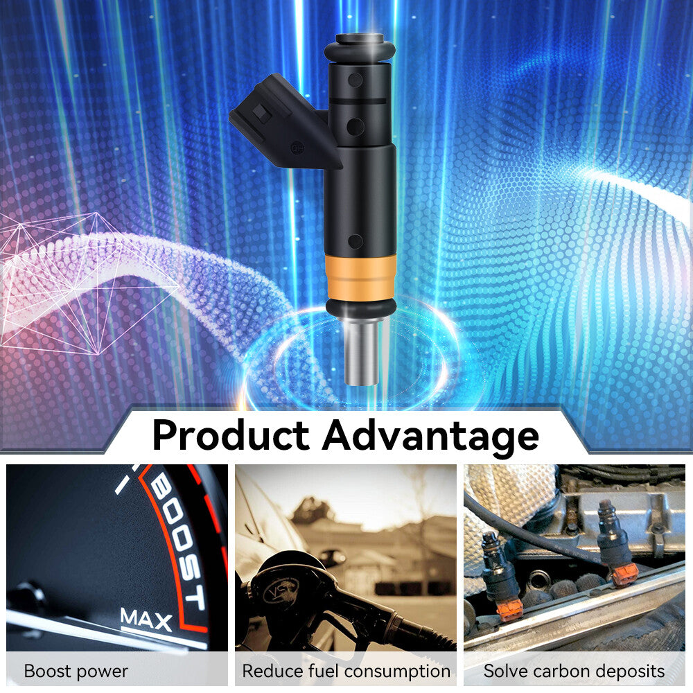 8pcs For Dodge Ram 1500 3500 2500 Challenger Jeep Commander 5.7L Fuel Injectors 6B93BC-57