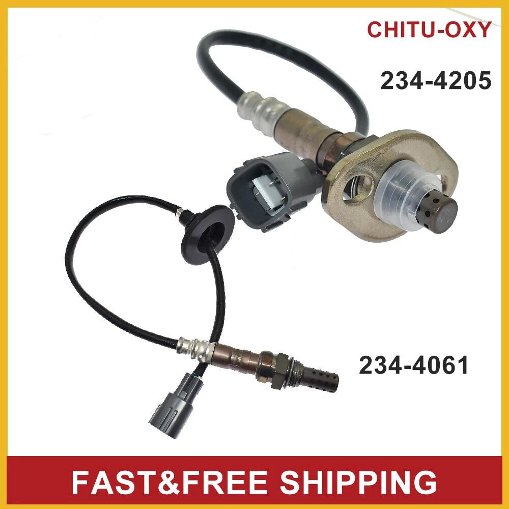 2X Oxygen Sensor Up+Downstream For Chevrolet Toyota Corolla Chevrolet Prizm 1.8L 6B93BC-57