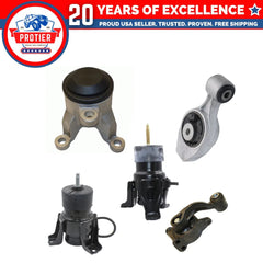Engine Motor & Torque Strut Mount 5PCS Set for Nissan Pathfinder 2013-2016 3.5L 6B93BC-57