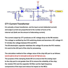 Air Conditioner Board CT1 Current Transformer Mutual Inductor Current Detection