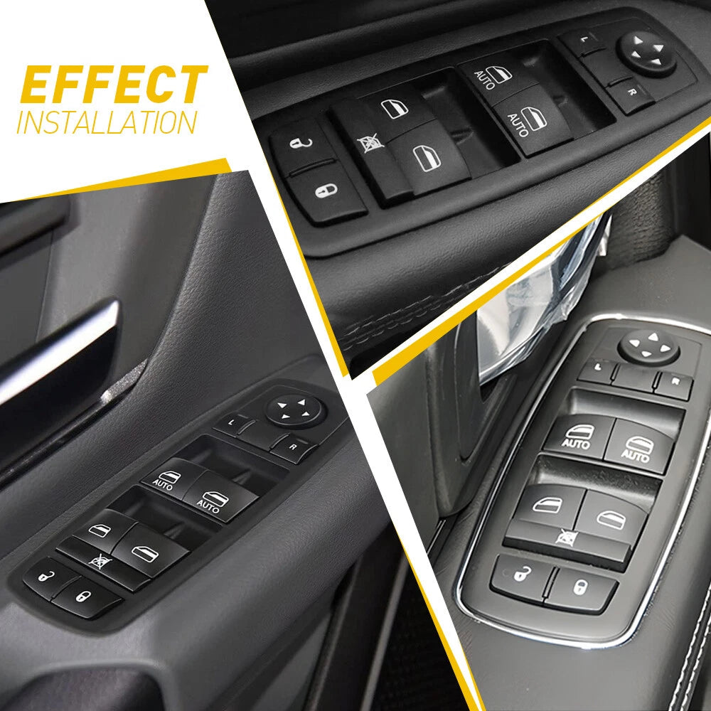 Front Door Power Window Control Switch For Dodge Ram 1500 2500 3500 2013- 2015 6B93BC-57