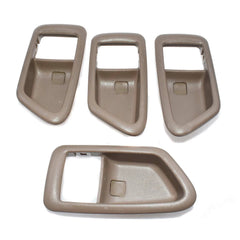 4Pcs For Toyota Camry 97-01 Beige Inside Door Handle Bezel Front Rear Left Right 6B93BC-57