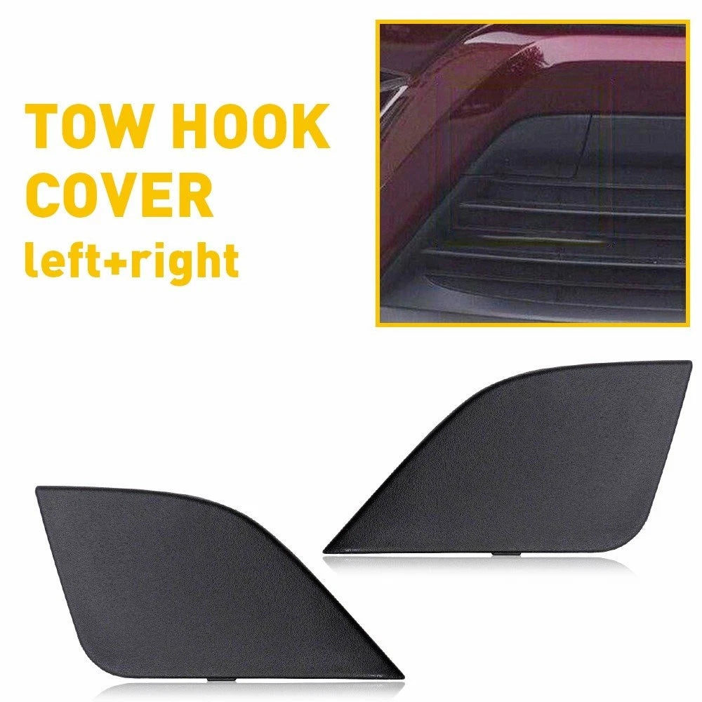Front Bumper Tow Hook Eye Cover Cap Fits Toyota RAV4 2016 2017 2018 Left Right A 6B93BC-57