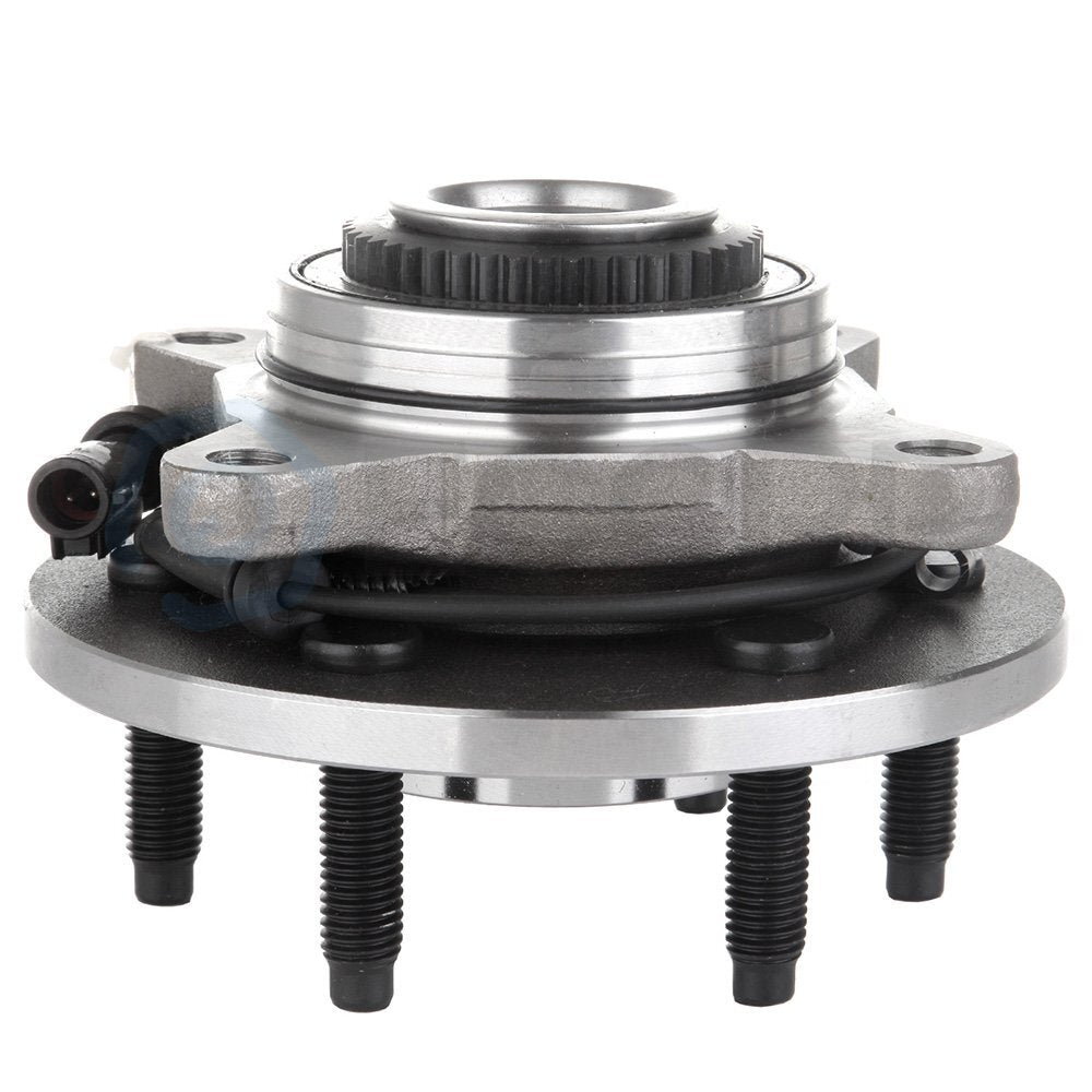 4x For Ford 6-Lug 4WD ABS Front Wheel Hub Bearing Assembly Outer Tie Rod Ends KOEEP