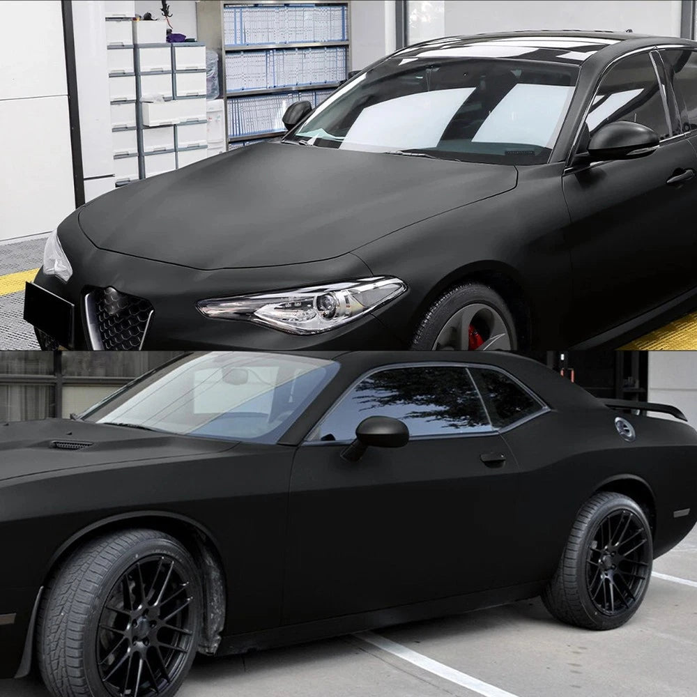 Autoparts Matte Vinyl Wrap Car Sticker Decal Film Bubble Free 150cm*30cm EOA 6B93BC-57