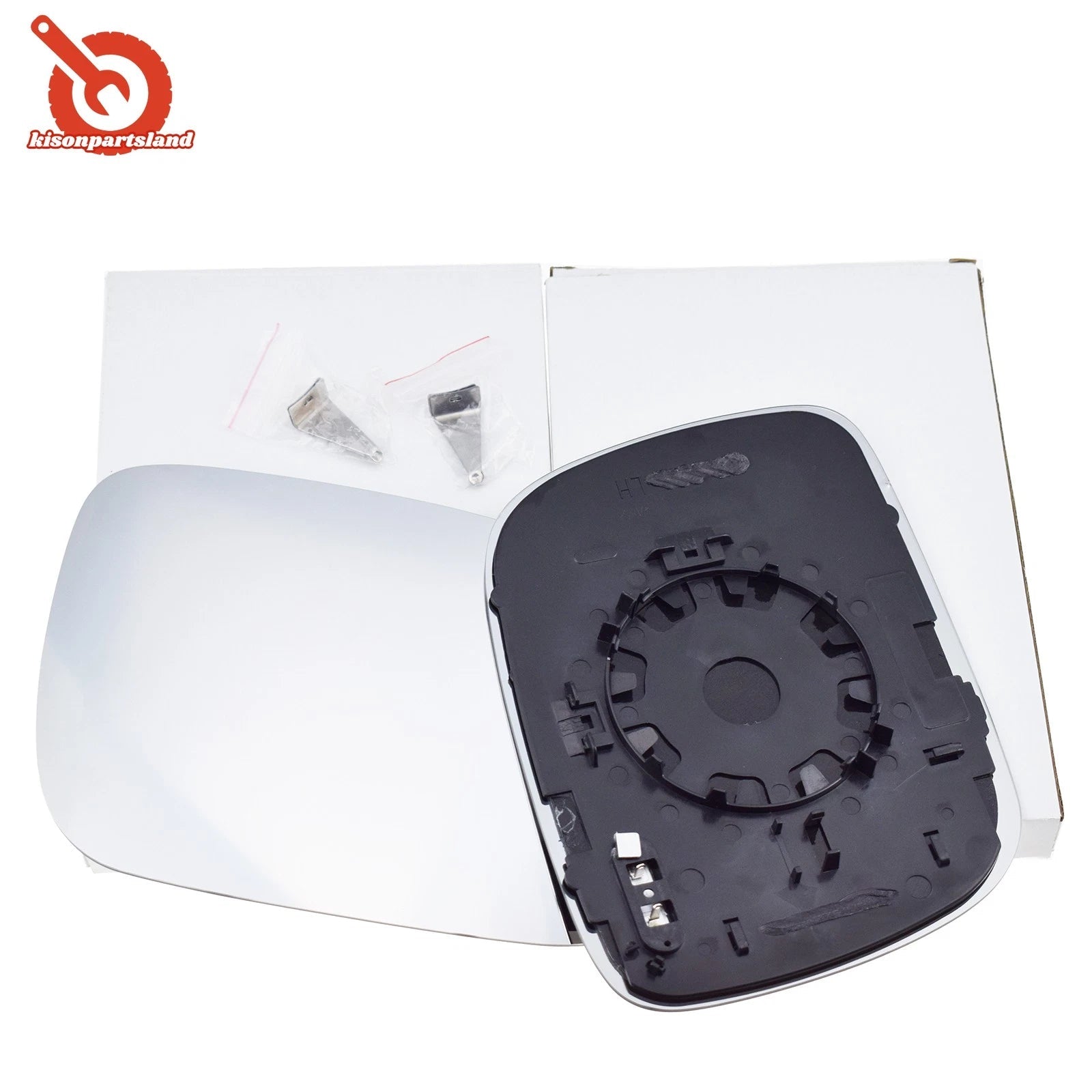 2pcs For VW Touareg 2002 2003 2004 2005 2006 2007 Heated Wing Door Mirror Glass 6B93BC-57