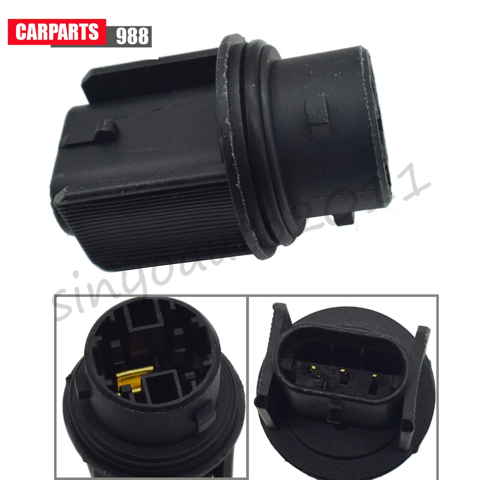 Headlight Turn Signal Bulb Socket For Cascadia Columbia Freightliner Model 3157 6B93BC-57