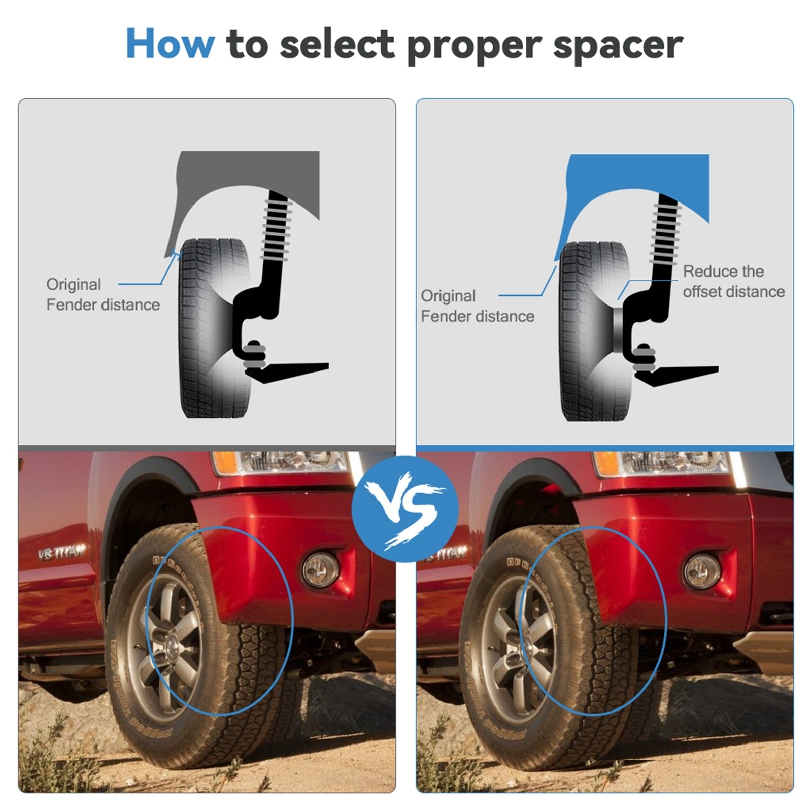 4P 1" 5x4.75 Hub Centric Wheel Spacers 7/16"x20 For Chevy Corvette Impala Malibu 6B93BC-57