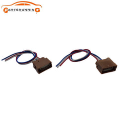 2PCS Headlight Turn Signal Plug Pigtail For Ford F-250 350 450 550 6.2L 6.7L V8 6B93BC-57