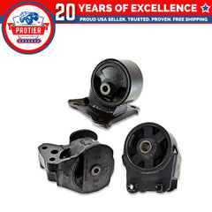 Fits 1999-2001 Hyundai Sonata 2.4L AUTO Front Front RT Motor & Trans Mount 3pc 6B93BC-57