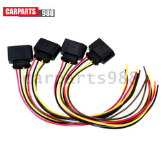 4Pcs Ignition Coil Connector 1J0973724 For Audi A3 A4 TT VW Golf Jetta Passat 6B93BC-57