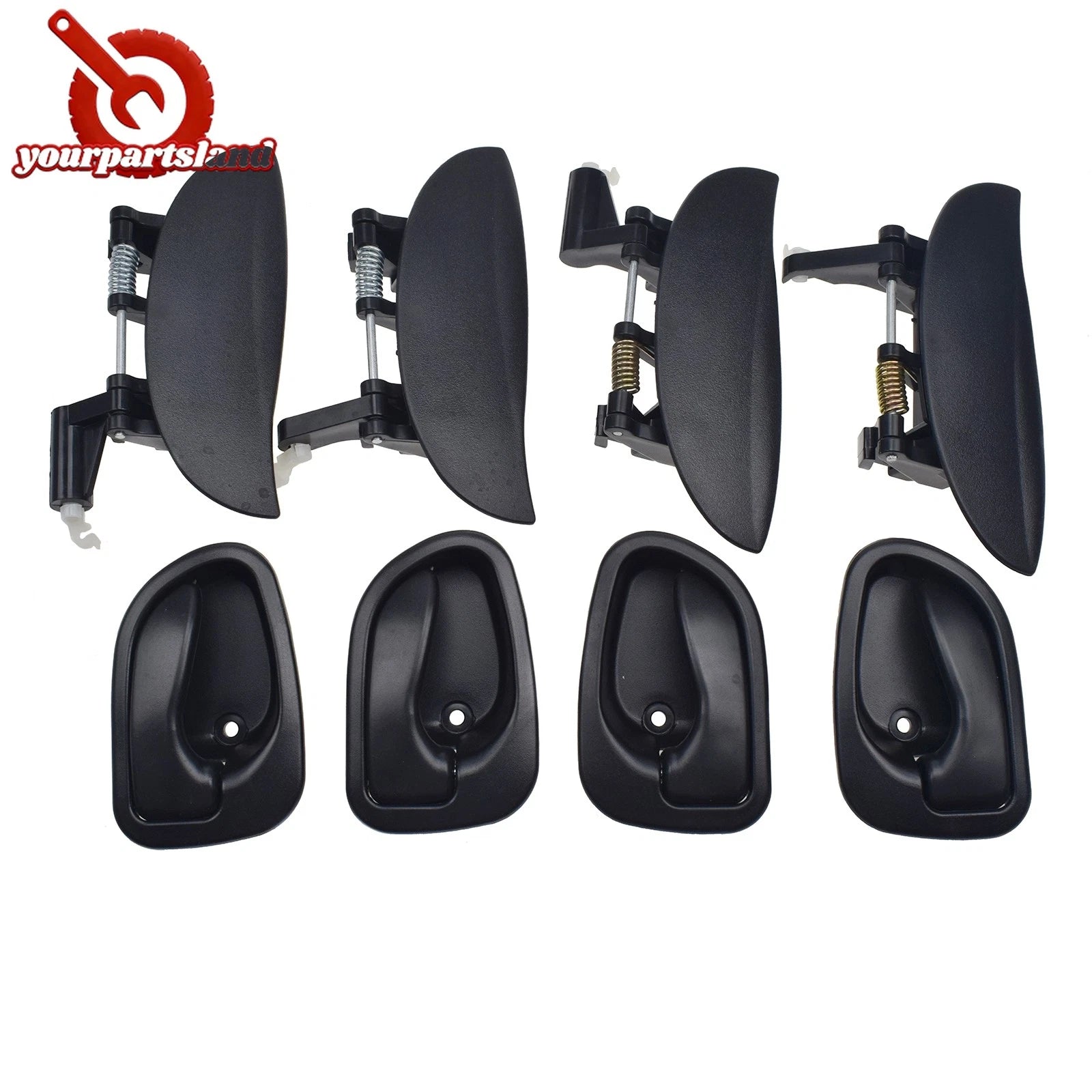For Hyundai Atos Sanatro 1997 1998-2005 Outside Inside Door Handle Left/ Right 6B93BC-57