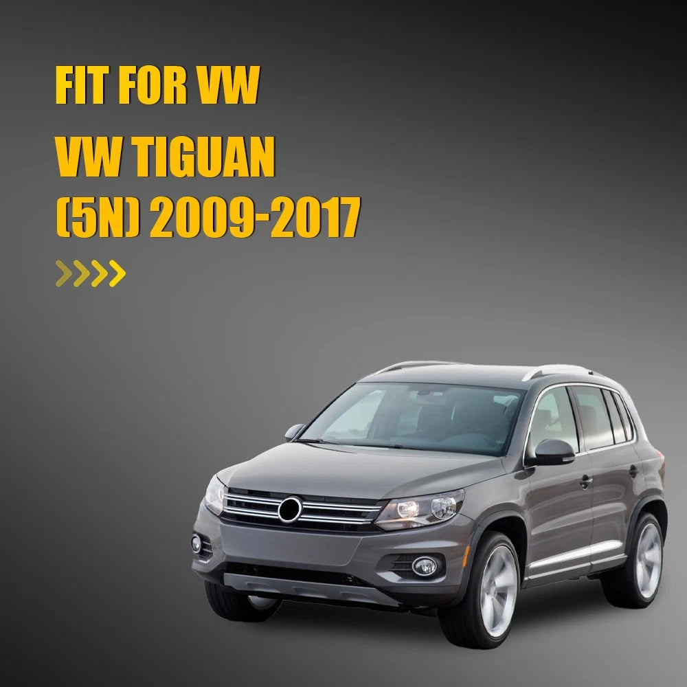 Driver Left Side Glass Mirror For 2009-2017 VW Tiguan Heated w/Backing Plate EOA 6B93BC-57