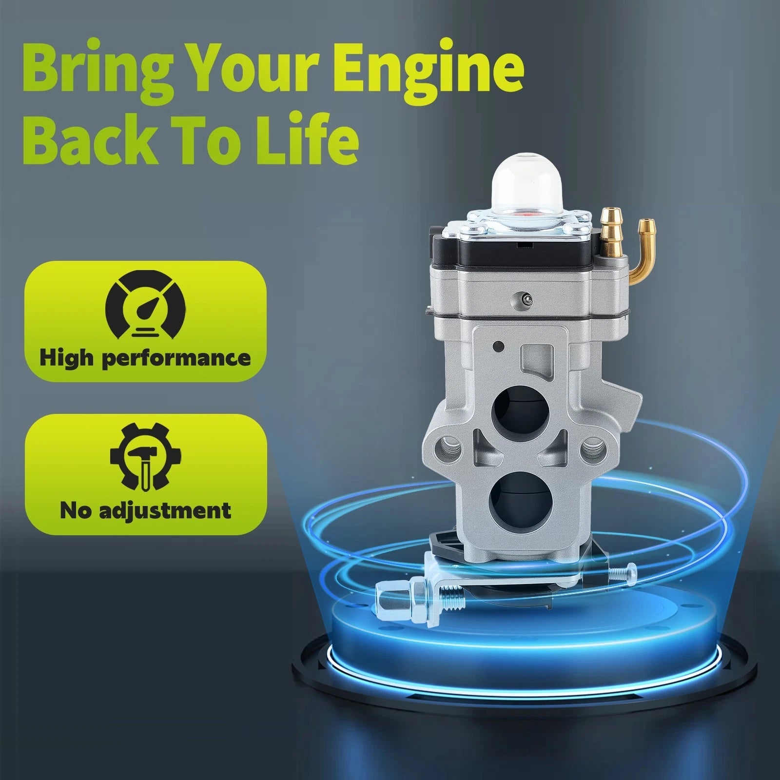 Carburetor w/ Air Filter for Redmax EBZ5100 EBZ5150 EBZ6500 EBZ7001 Leaf Blower 6B93BC-57